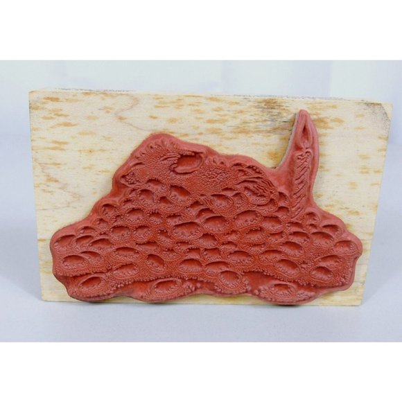 House Mouse Designs Candle & Jelly Beans (Maxwell) 1999 Mounted Rubber Stamp - Picture 5 of 7